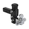 Buyers Products Adjustable Tri-Ball Hitch with Rotating Towing Balls for 2-1/2 Inch Hitch Receivers 1802500 - alternate 1
